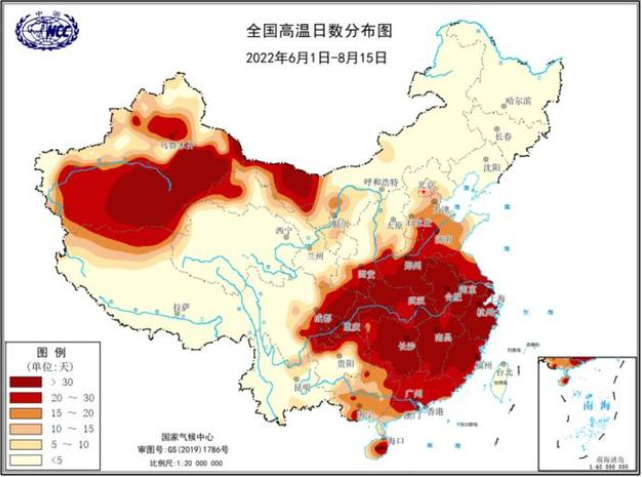 当前我国高温热浪事